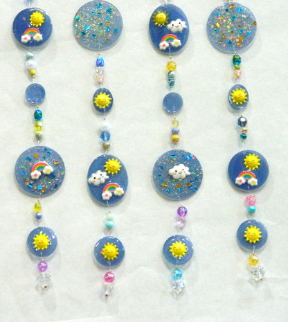 Resin "You Are My Sunshine" Hanging Mobile, Nursery Decor